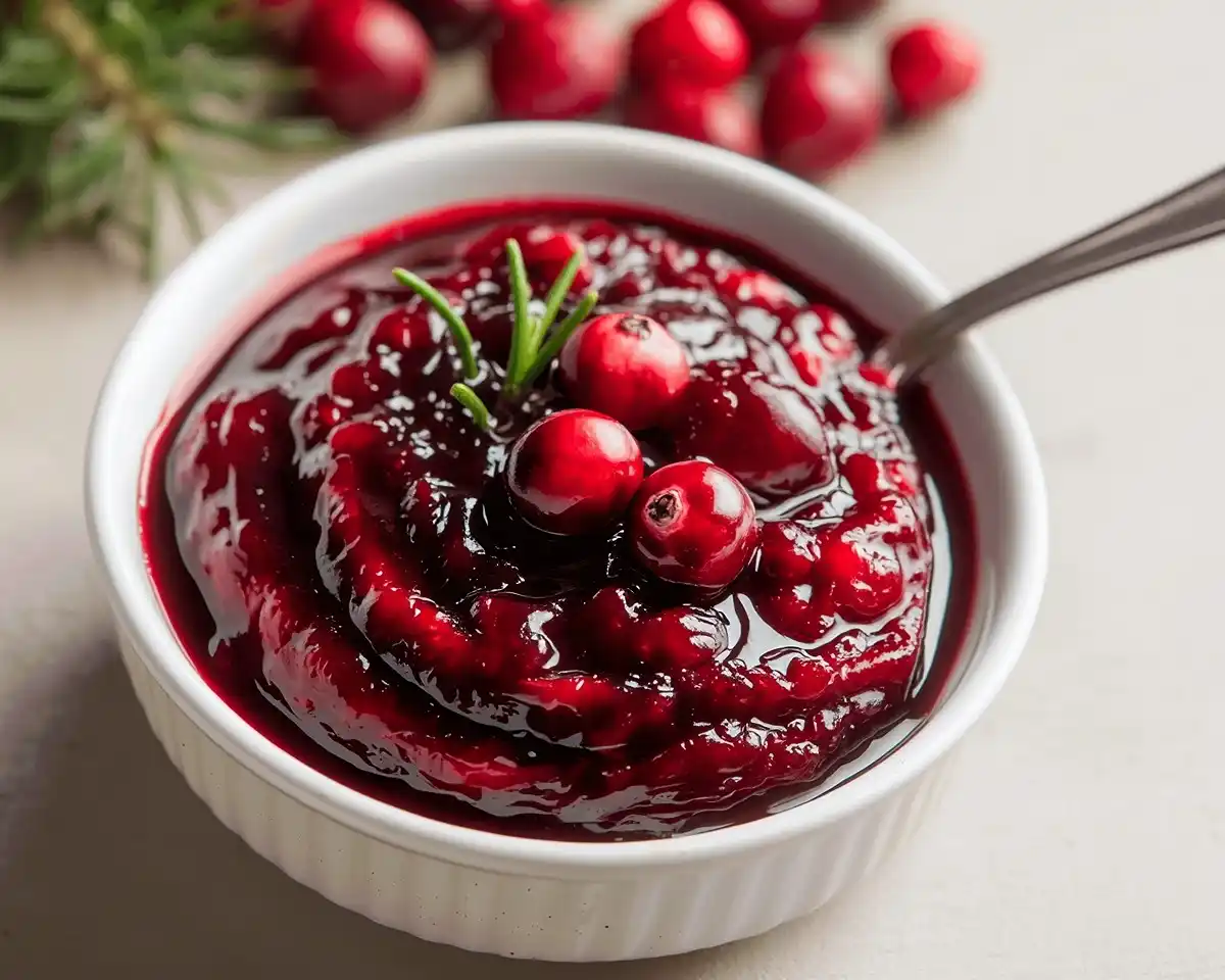 Secrets to Perfect Cranberry Sauce: Sugar, Pectin & Whole Berries